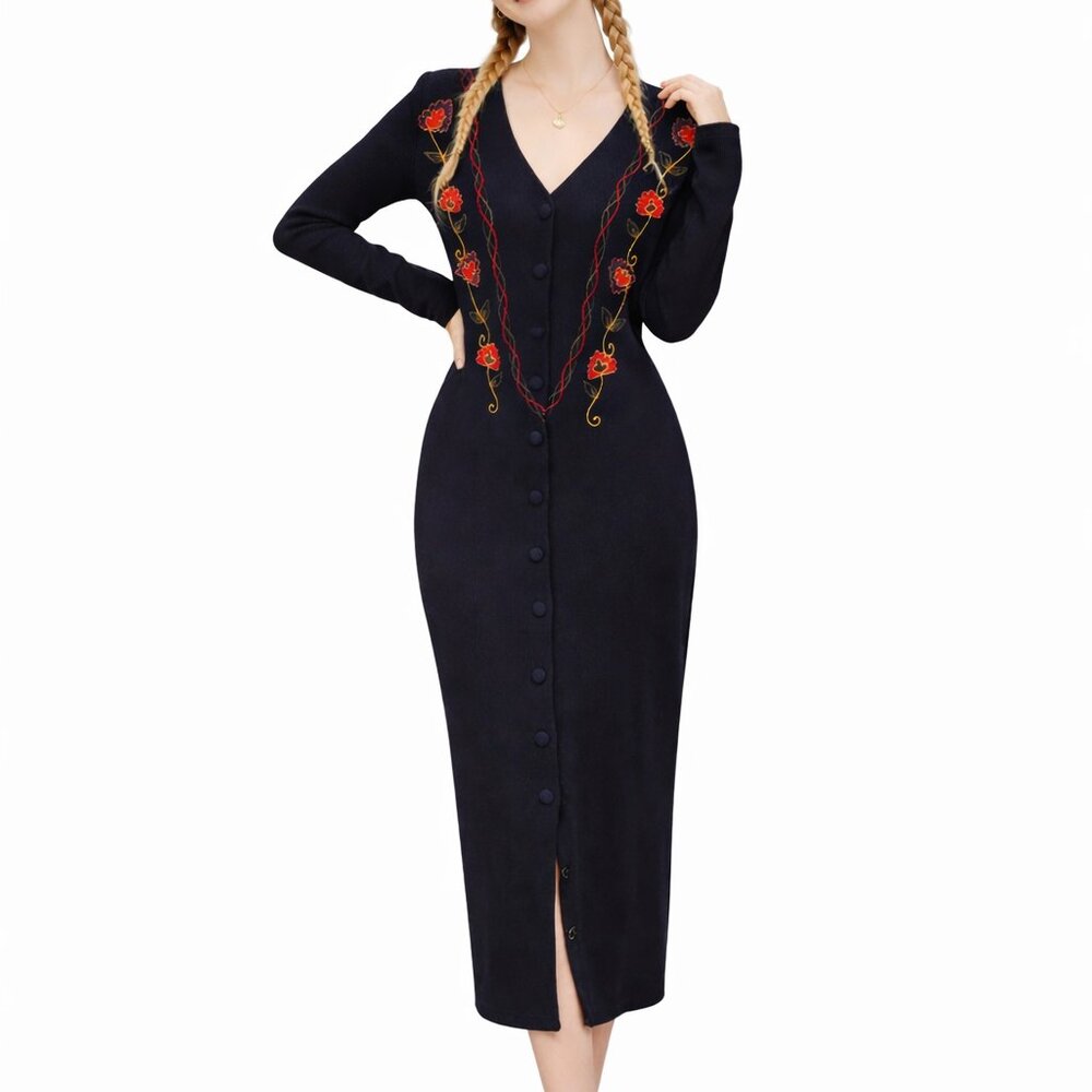 Karin Stevens Long Cardigan Sweater